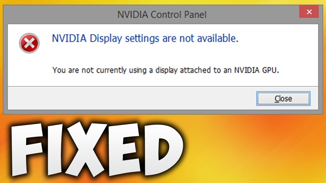 Unable to connect to nvidia windows 10